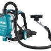 Aspirateur sans fil Makita DVC261ZX11 - Aspirateur sac-à dos sans-fil - (2x 18V) - 4 accessoires inclus - machine seule