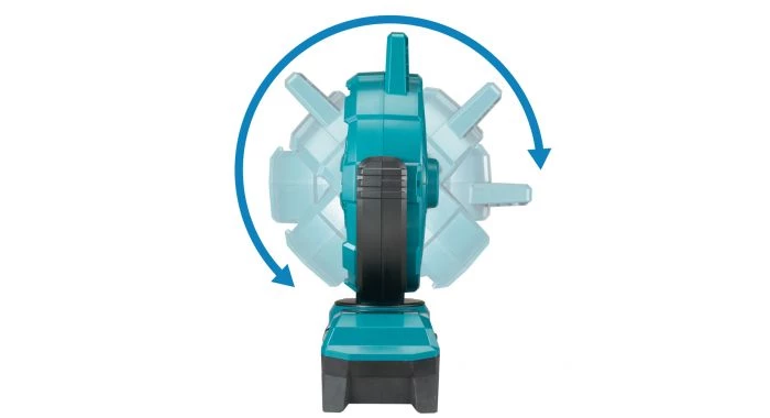 Ventilateur sans fil Makita CF001GZ Ventilateur sans-fil oscillant - XGT 40V Li-ion - 235 mm - Machine seule 3 Ventilateur sans fil Makita CF001GZ Ventilateur sans-fil oscillant - XGT 40V Li-ion - 235 mm - Machine seule – Image 3