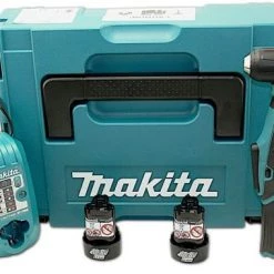 Perceuse d'angle sans fil Makita DA331DWJ Perceuse visseuse d'angle sans-fil - 10,8V Li-ion - 2 batteries 1,3 Ah - MAKPAC