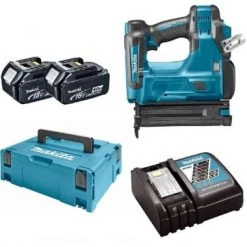 Cloueuse sans fil Makita DBN500RMJ Cloueur à mini-brad sans-fil - 18V Li-ion - 2 batteries 4,0 Ah - MAKPAC - 15 à 50 mm