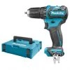 Perceuse visseuse sans fil Makita DF332DZJ - Perceuse visseuse sans fil Li-Ion 10,8V (machine seule) dans MAKPAC - moteur brushless - 35 Nm