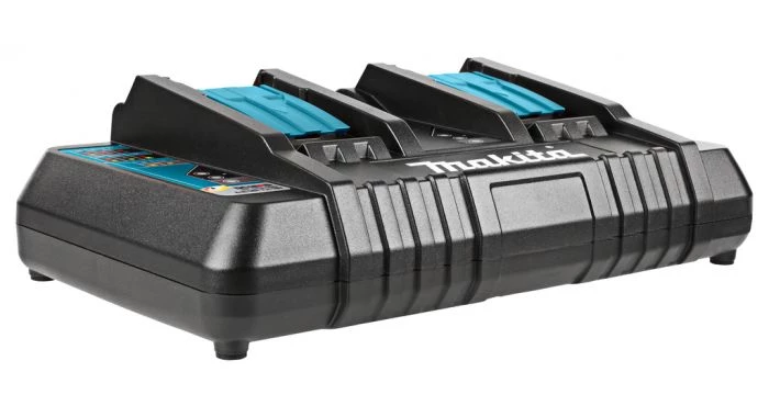Chargeur de batterie Makita DC18RD - Chargeur rapide double - 14,4 à 18 V Li-ion - 196933-6 3 Chargeur de batterie Makita DC18RD - Chargeur rapide double - 14,4 à 18 V Li-ion - 196933-6 – Image 3