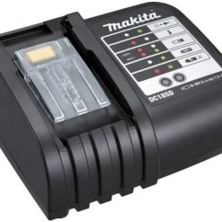Chargeur de batterie Makita DC18SD - Chargeur 14,4V Li-ion-18V - Avec système de refroidissement - 194533-6