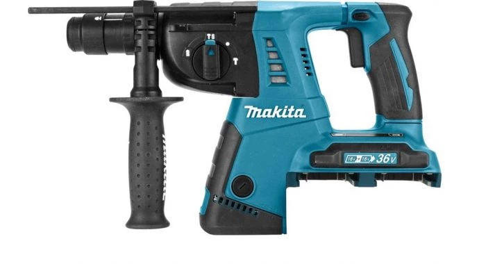 Perforateur burineur sans fil Makita DHR264ZJ Perfo-burineur sans-fil - SDS-plus 36V (2x 18V) - Li-ion - Machine seule - MAKPAC – 2,5 J 2 Perforateur burineur sans fil Makita DHR264ZJ Perfo-burineur sans-fil - SDS-plus 36V (2x 18V) - Li-ion - Machine seule - MAKPAC – 2,5 J – Image 2